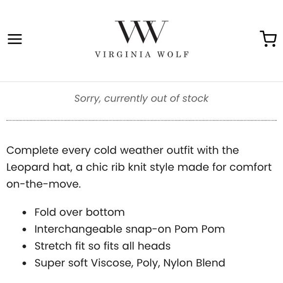 Pom Pom Toque by Virginia Wolfe - Picture 2 of 2